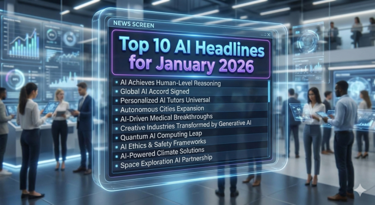 Top 10 AI Headlines January 2026