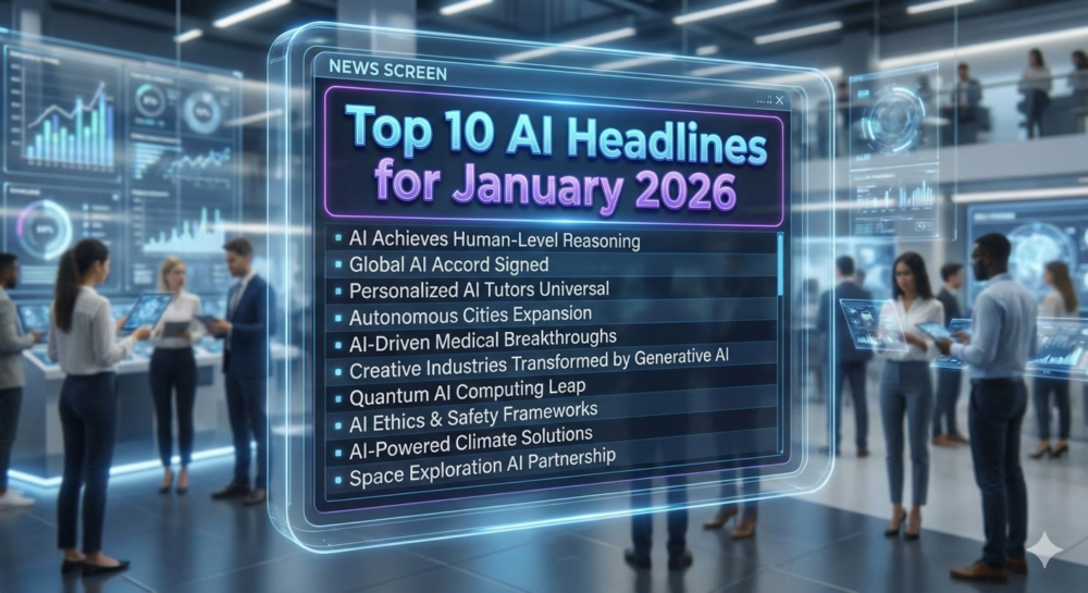 Top 10 AI Headlines January 2026