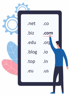 domain-name-illustration 3-character domain